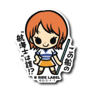 One Piece - Nami 1 Small Sticker (B-SIDE LABEL)-1
