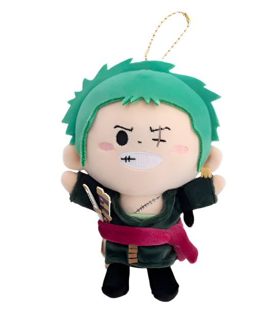[One Piece] Banzai! Plush Keychain Zoro-1