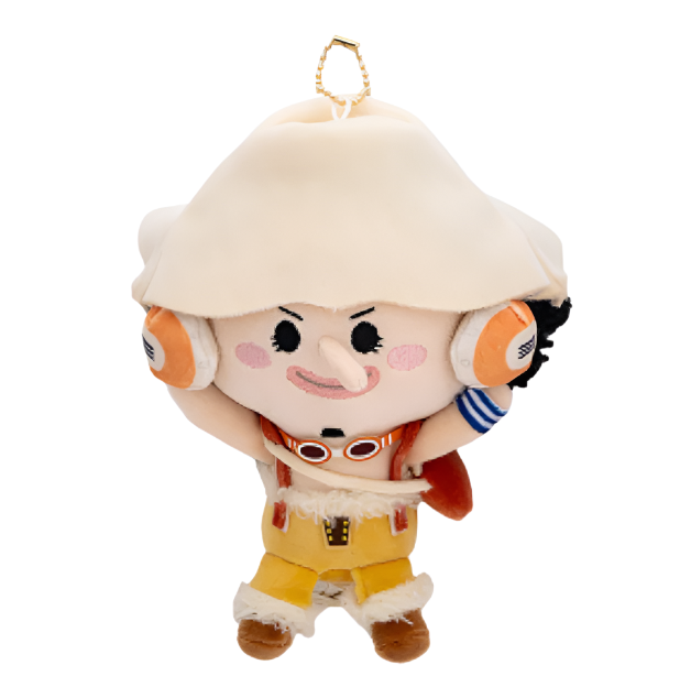 [One Piece] Banzai! Plush Keychain Usopp
