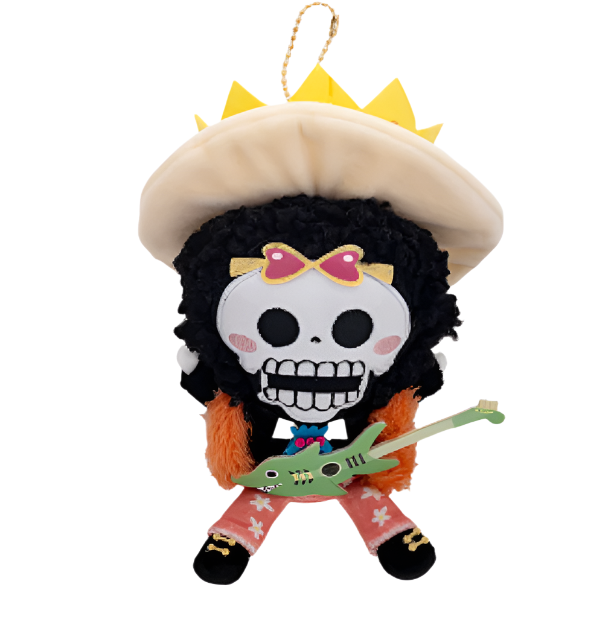 [One Piece] Banzai! Plush Keychain Brook-1