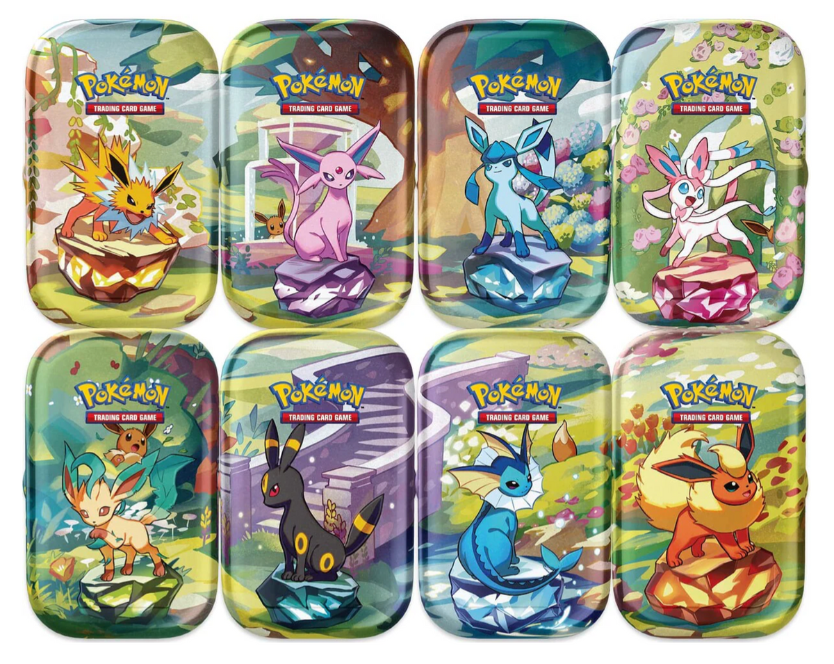 Pokémon TCG - Scarlet & Violet - Prismatic Evolutions - Mini Tin Display (8pcs)-1