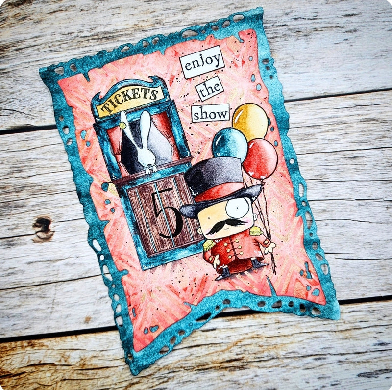 AALL and Create - A6 Stamp Set - The Big Top-16