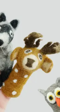 The Winding Road - Ethically-sourced Handmade Finger Puppets - Fair trade from Nepal - Ages 0+-16