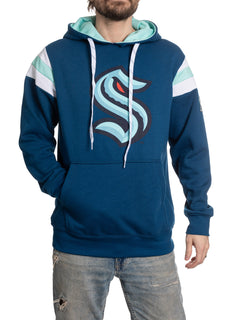 Seattle Kraken Varsity Retro Style Hoodie-1