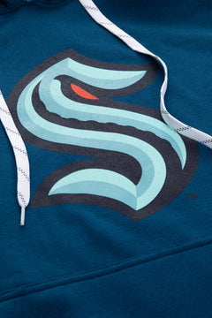 Seattle Kraken Varsity Retro Style Hoodie-4