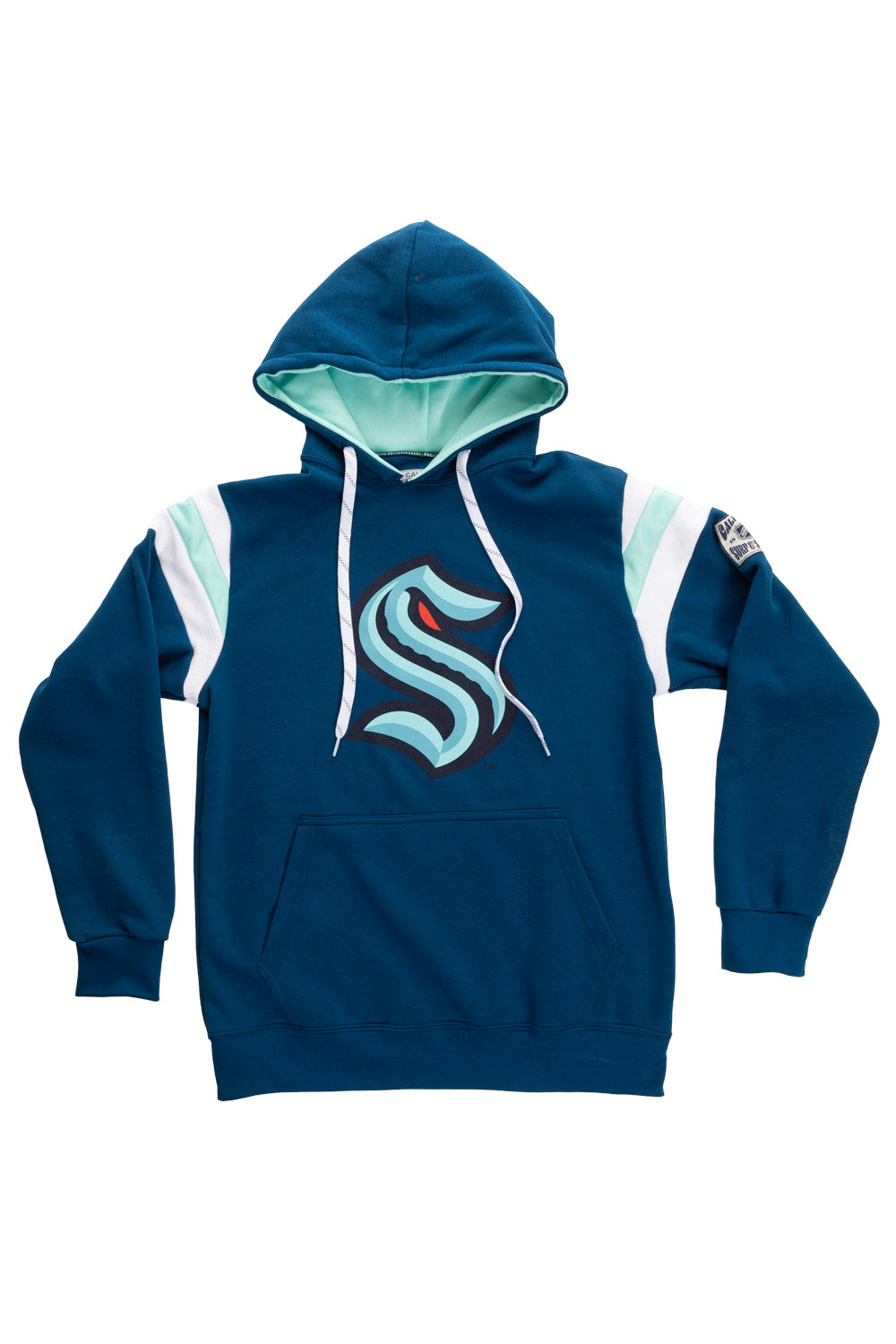 Seattle Kraken Varsity Retro Style Hoodie-5