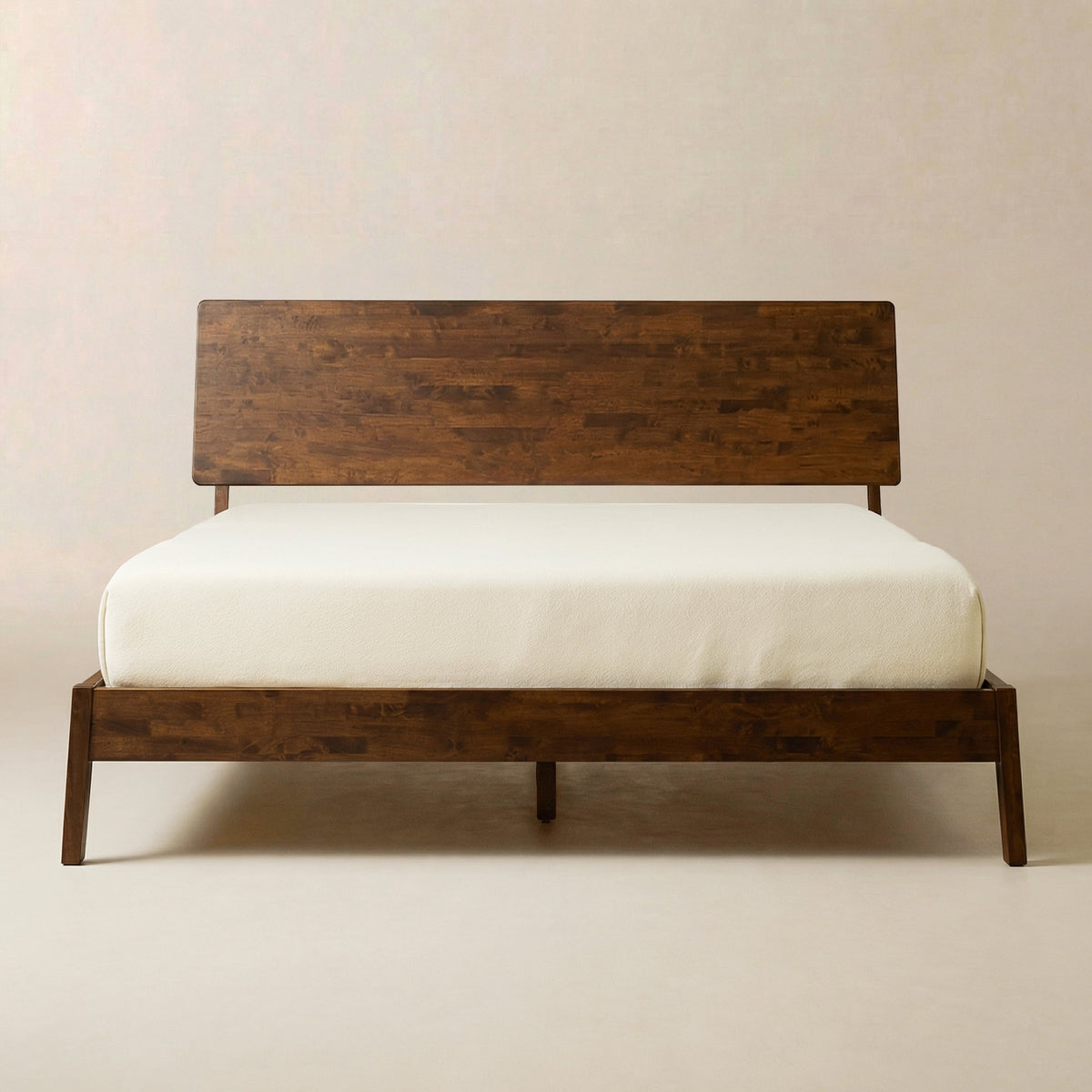 Base de Cama de Madera Maciza Serenity