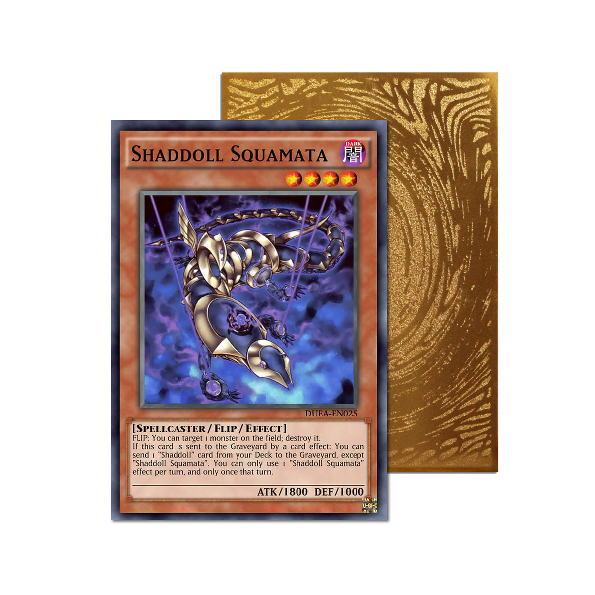 Shaddoll Squamata Metal Orica Card-1