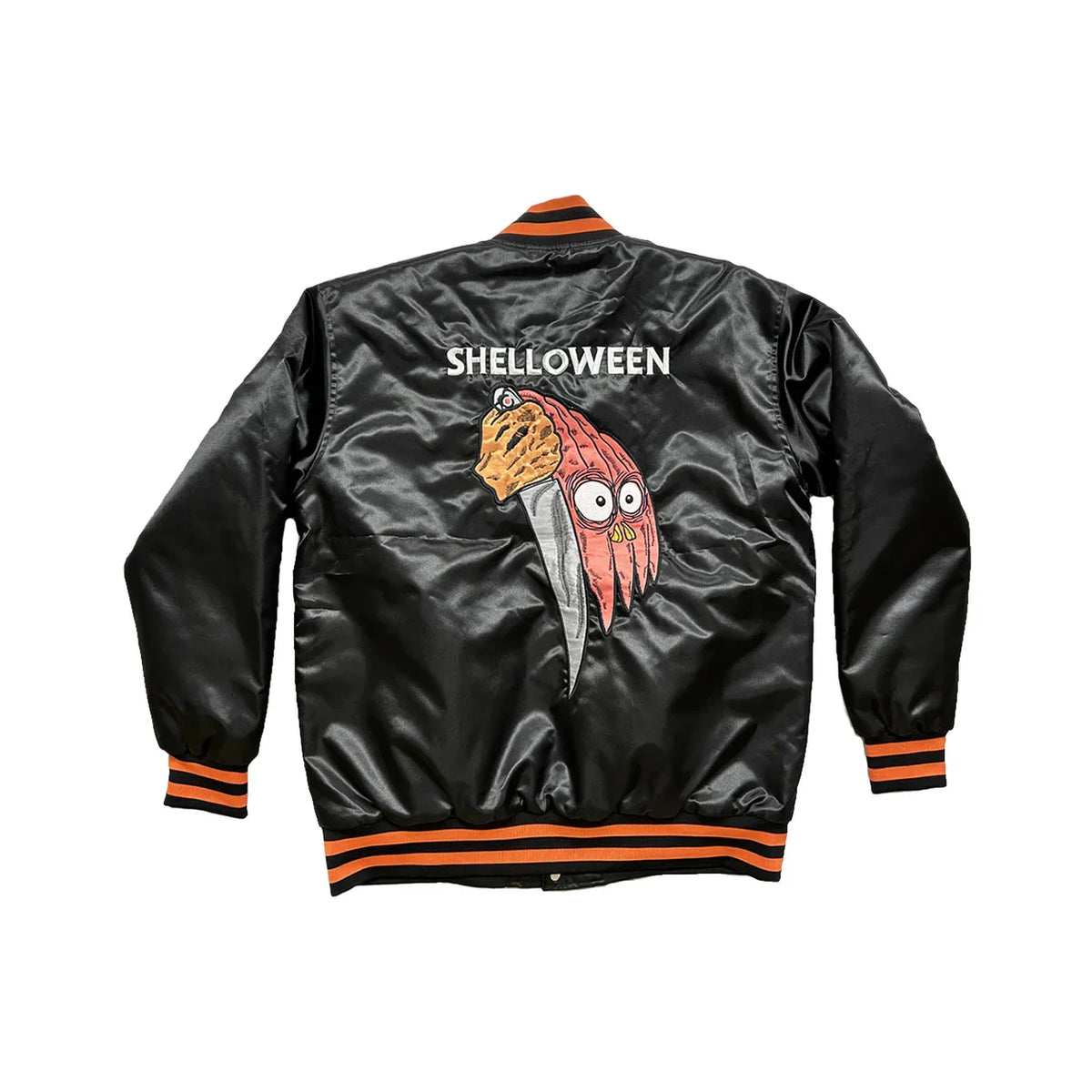 Heroin Skateboards 'Shelloween' Jacket - Black/Orange-2