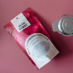 Organic Wild Raspberry Hibiscus Tea-4