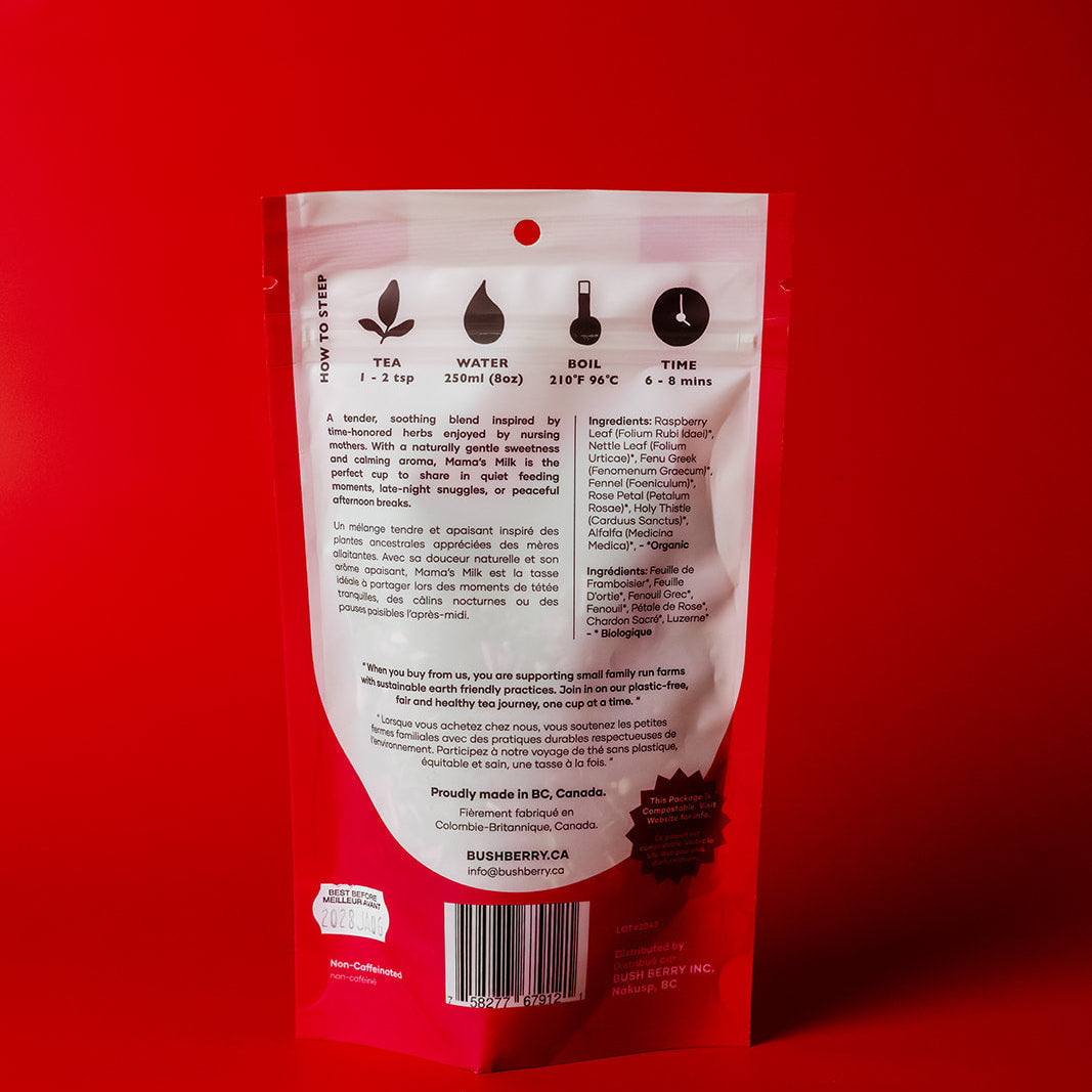 Organic Mama's Milk Tea | Nursing & Lactation Herbal Tea-5