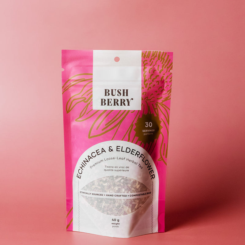 Organic Echinacea + Elderflower tea-1