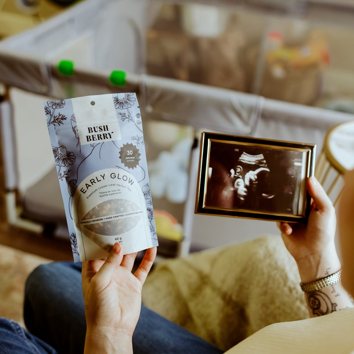 Organic Early Glow Tea | First Trimester Herbal Tea-3