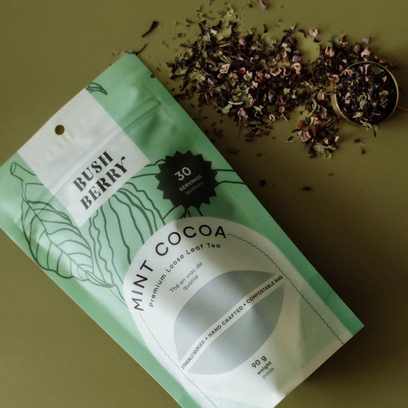Organic Mint Cocoa Tea-3