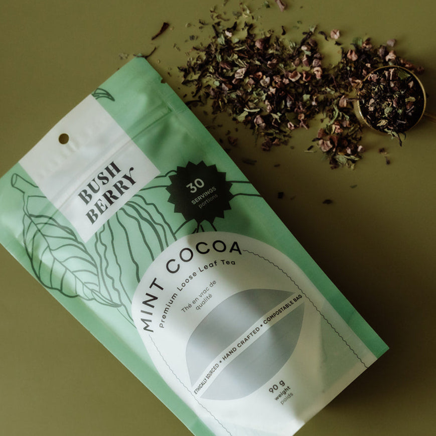 Organic Mint Cocoa Tea-3