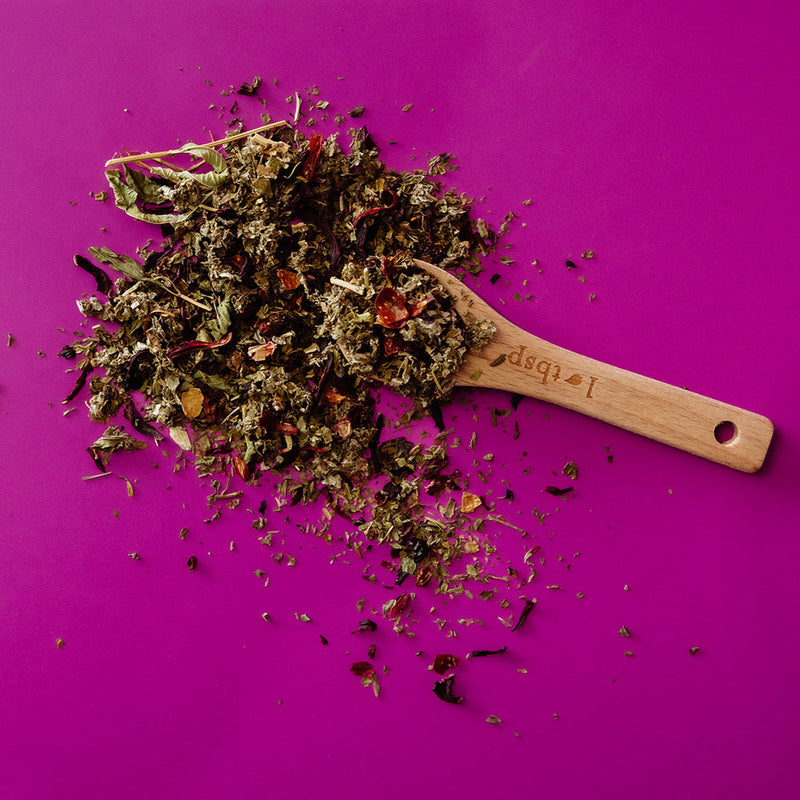 Organic Wild Raspberry Hibiscus Tea-2