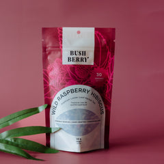 Organic Wild Raspberry Hibiscus Tea-1