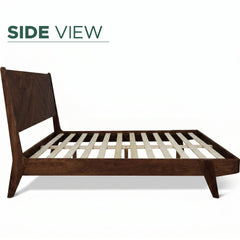 Estructura de cama de madera maciza Gazelle-19