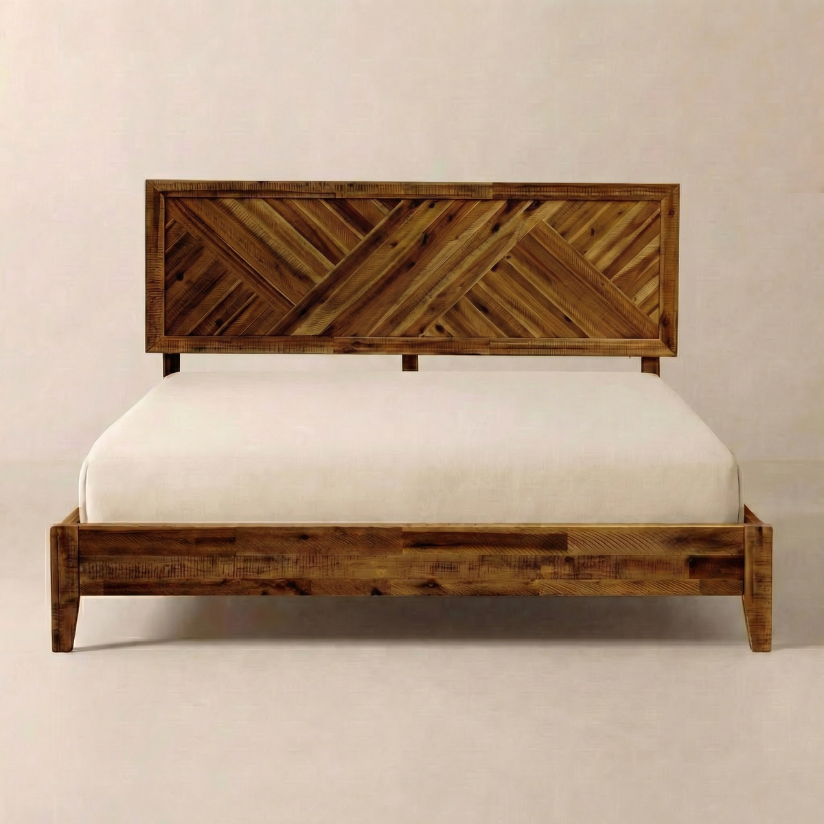 Sierra Deluxe Solid Wood Bed Frame-1