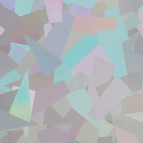 XVINYL Holographic Sparkle HTV - Heat Transfer Vinyl (Silver-Crystal), 12x10", 5 Sheets-1