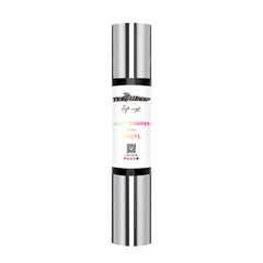 Teckwrap Metallic Chrome HTV- Silver | Durable, Easy-to-Use, and Multi-Purpose!-1