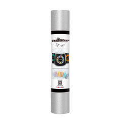 TeckWrap Glitter Adhesive Vinyl- Silver | Durable & Easy-to-Cut | Perfect for Craft Projects!-1