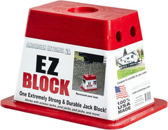 ANDERSEN HITCHES | RV Accessories | Single Trailer EZ Jack Block| Leveling System | RV Stabilizer Stands | Heavy Duty Camper Level for RVs | 3621-2