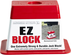 ANDERSEN HITCHES | RV Accessories | Single Trailer EZ Jack Block| Leveling System | RV Stabilizer Stands | Heavy Duty Camper Level for RVs | 3621-3