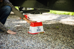 ANDERSEN HITCHES | RV Accessories | Single Trailer EZ Jack Block| Leveling System | RV Stabilizer Stands | Heavy Duty Camper Level for RVs | 3621-5