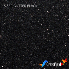 Siser Glitter Black Heat Transfer-1