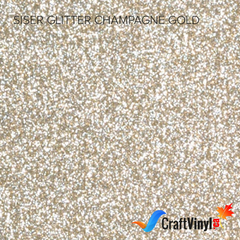 Siser Glitter Champagne Gold-1