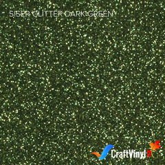 Siser Glitter Dark Green-1