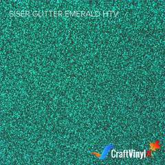 Siser Glitter Emerald Heat Transfer Vinyl-1