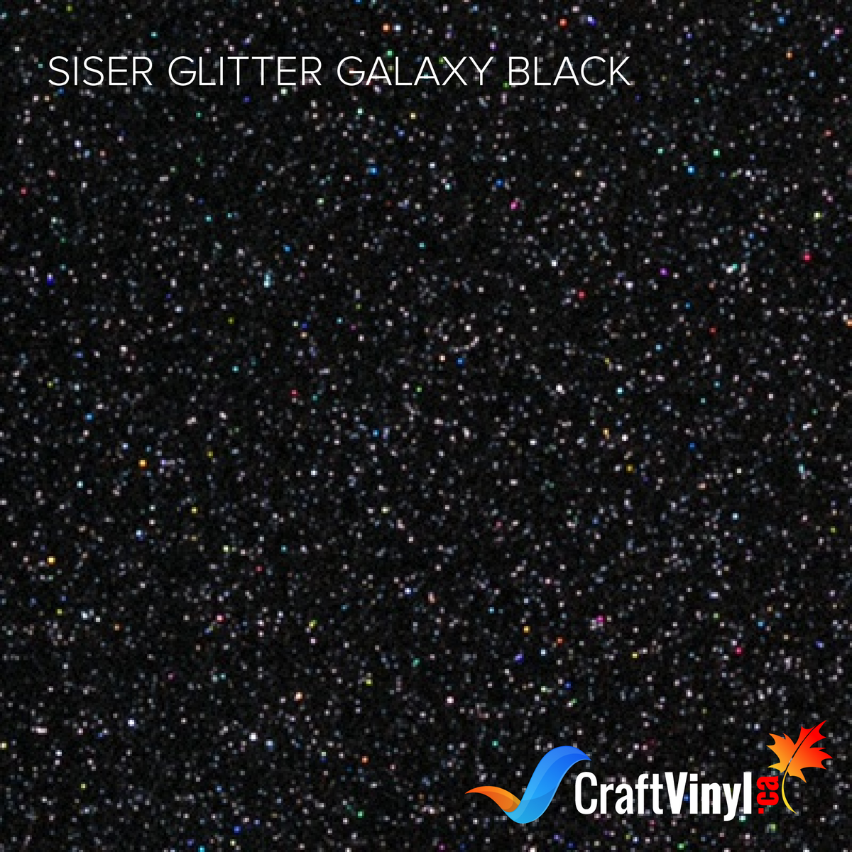 Siser Glitter Galaxy Black-1