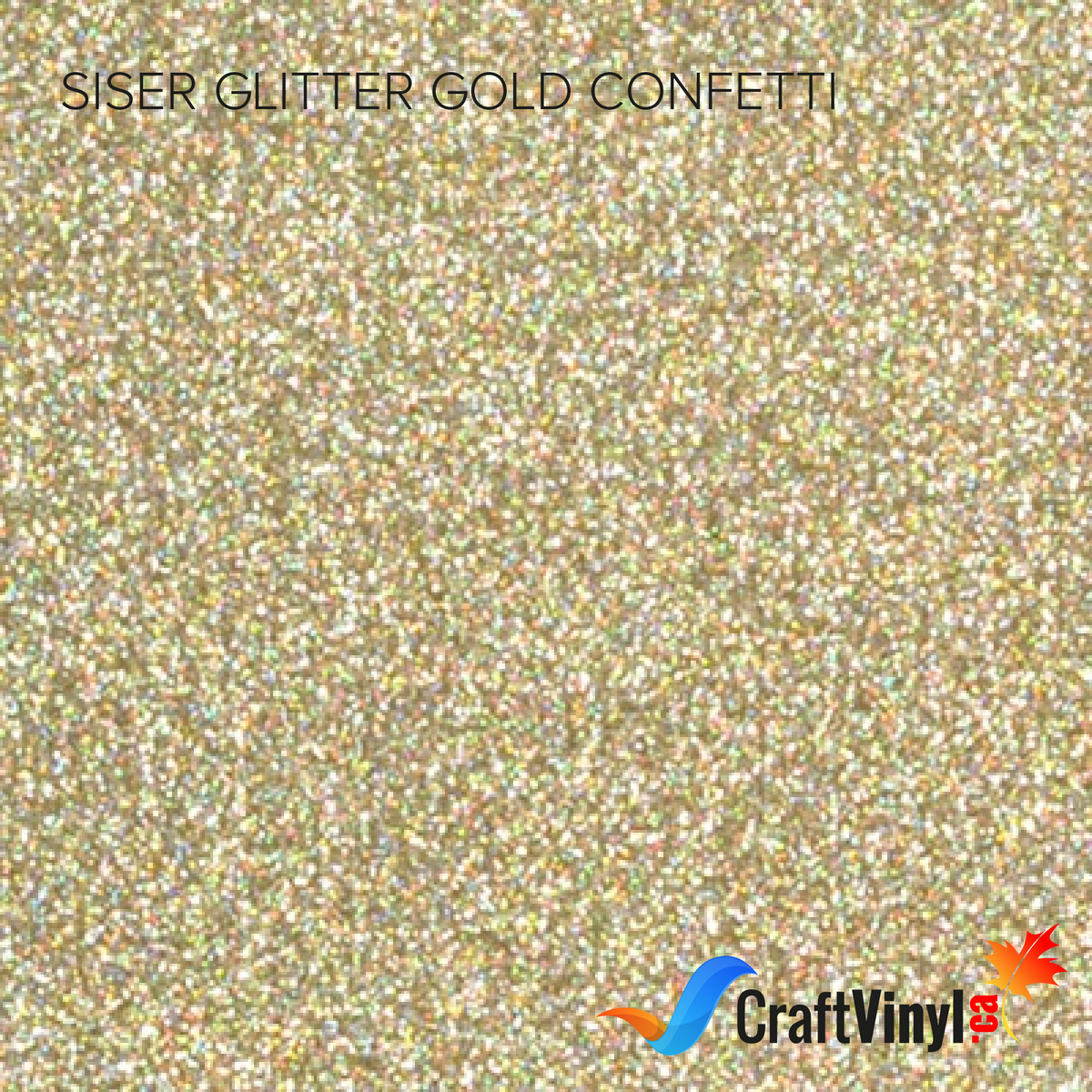 Siser Glitter Gold Confetti-1