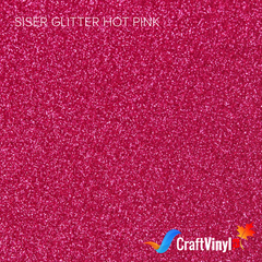 Siser Glitter Hot Pink-1