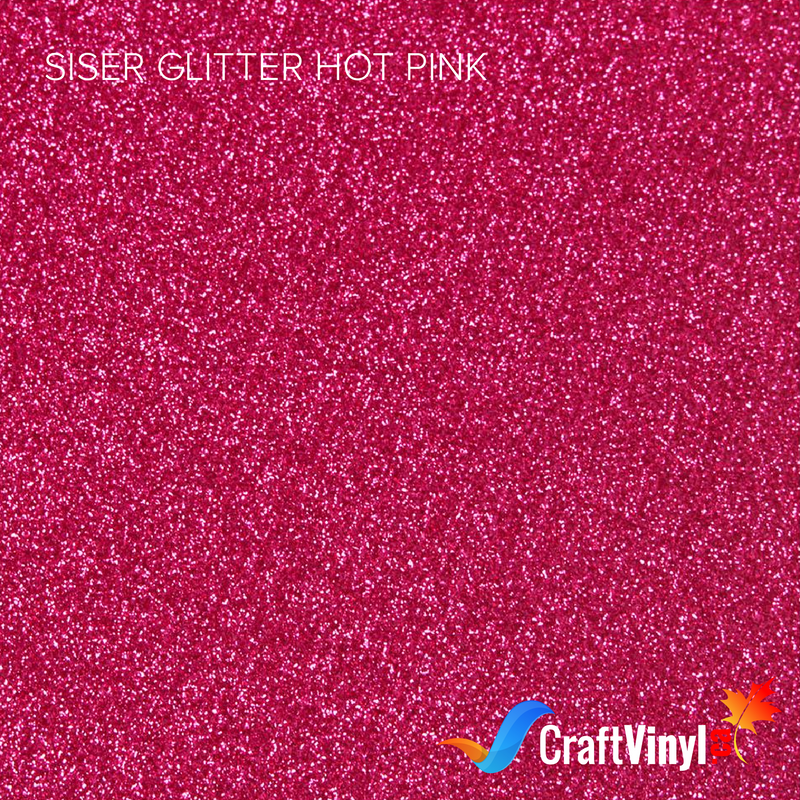 Siser Glitter Hot Pink-1