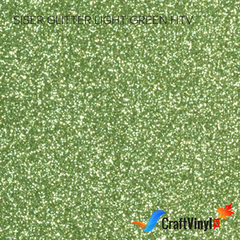 Siser Glitter Light Green Heat Transfer Vinyl-1