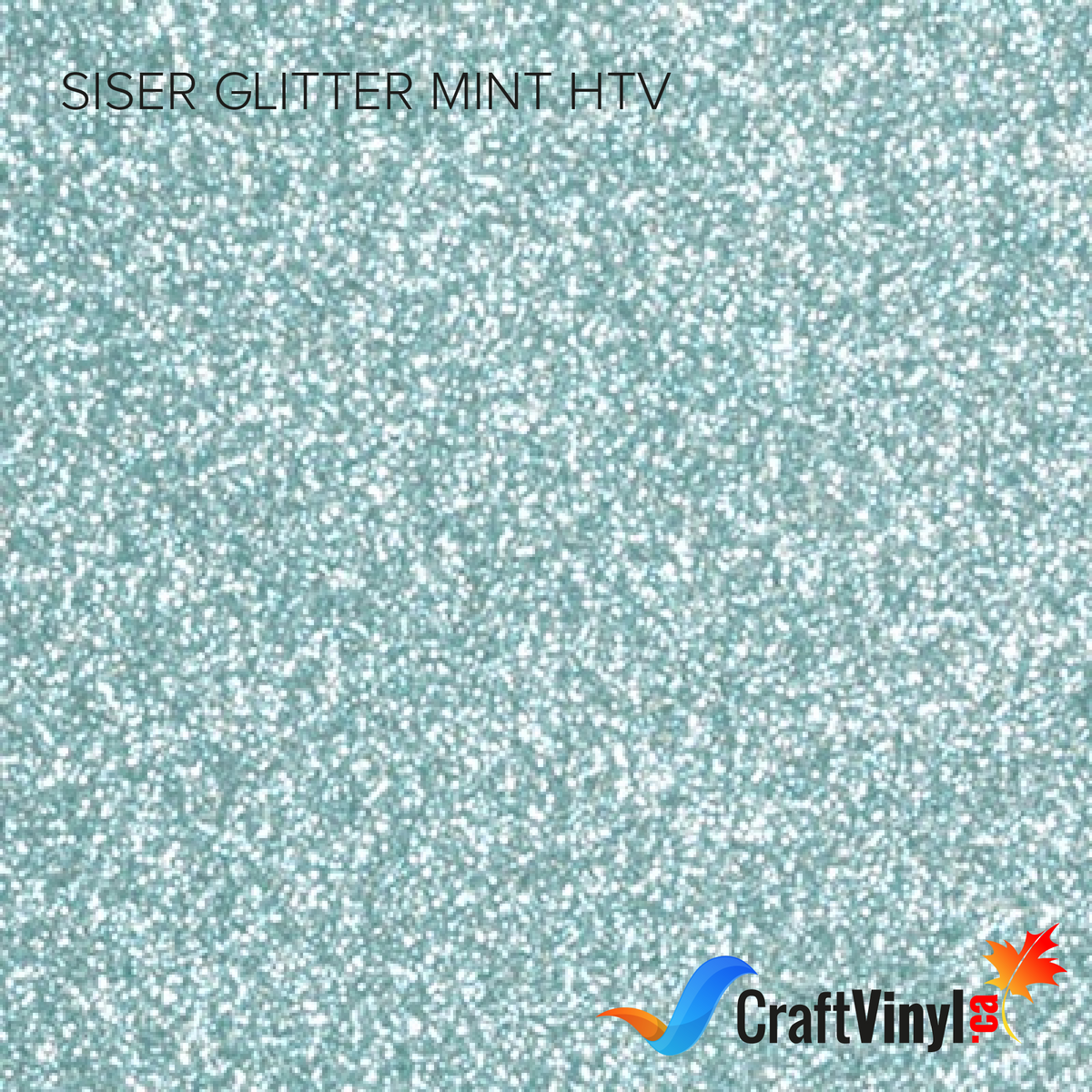 Siser Glitter Mint Heat Transfer Vinyl-1