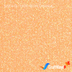 Siser Glitter Neon Orange-1