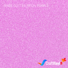 Siser Glitter Neon Purple-1