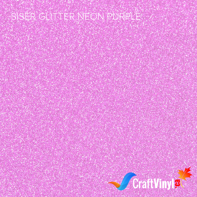 Siser Glitter Neon Purple-1