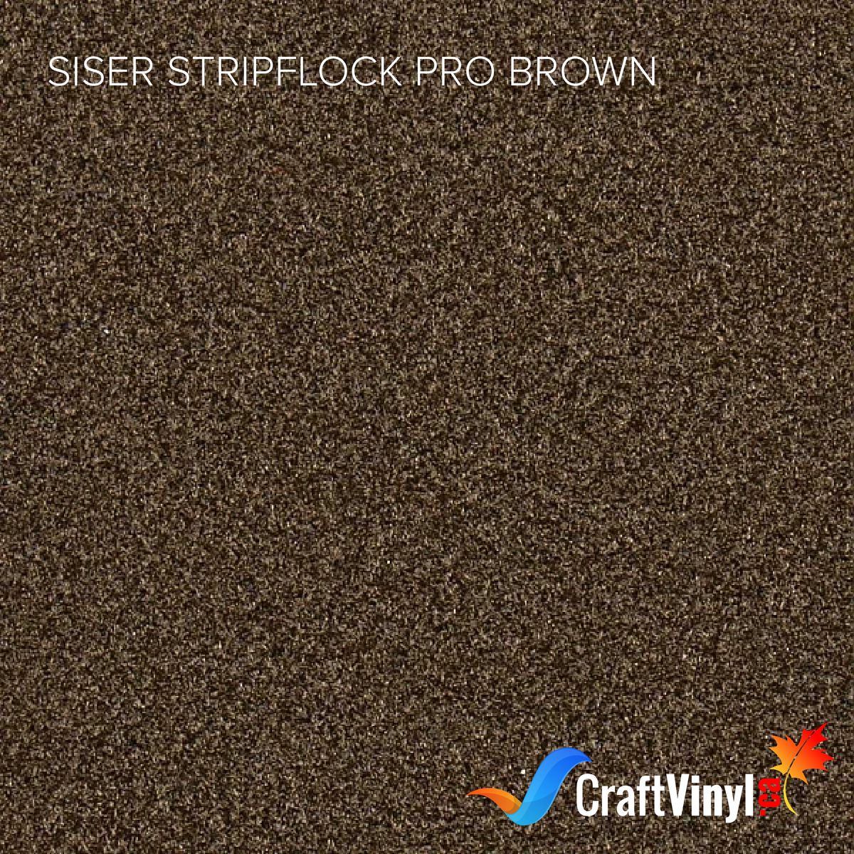 Siser Brown StripFlock Pro Heat Transfer Vinyl-1