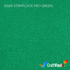 Siser Green StripFlock Pro Heat Transfer Vinyl-1