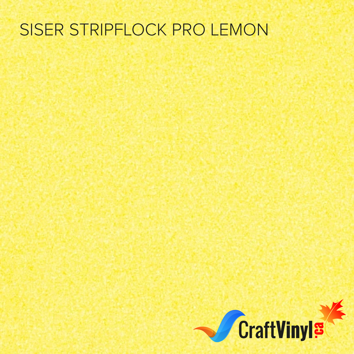 Siser Lemon StripFlock Pro Heat Transfer Vinyl-1