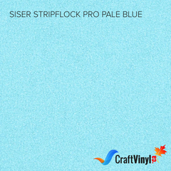 Siser Pale Blue StripFlock Pro Heat Transfer Vinyl-1