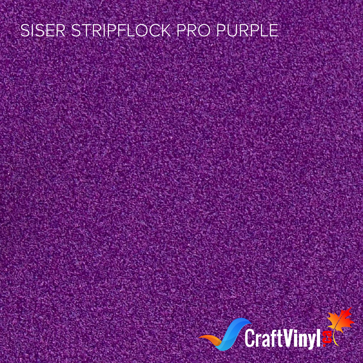 Siser Purple StripFlock Pro Heat Transfer Vinyl-1