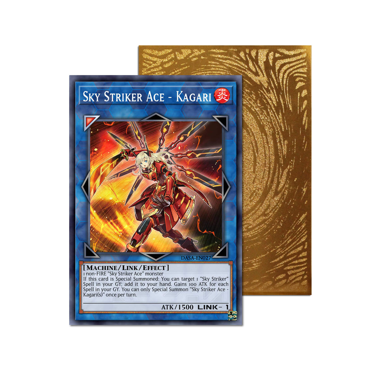 Sky Striker Ace - Kagari Metal Orica Card-1