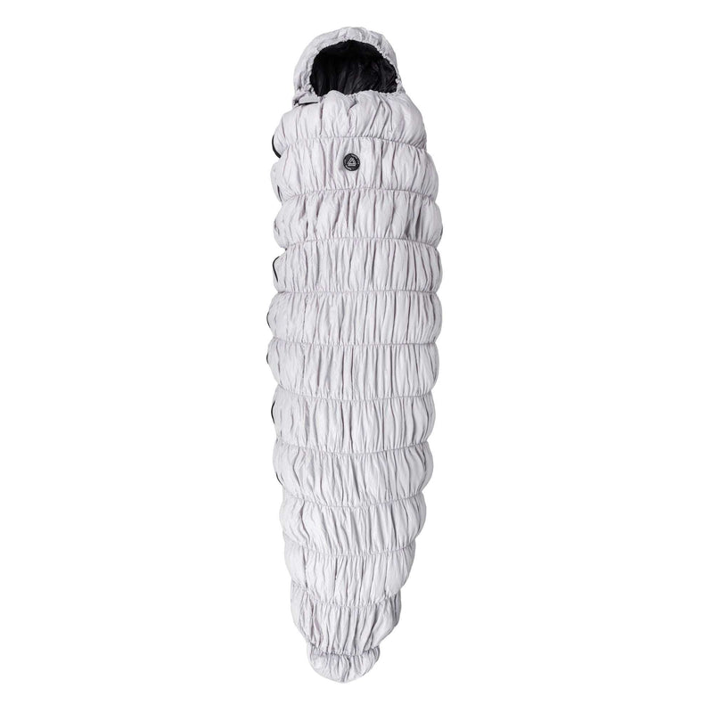 Goose Down Sleeping Bag Grey-1