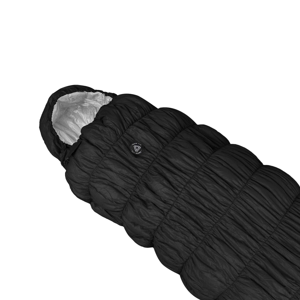 Goose Down Sleeping Bag - Black-3